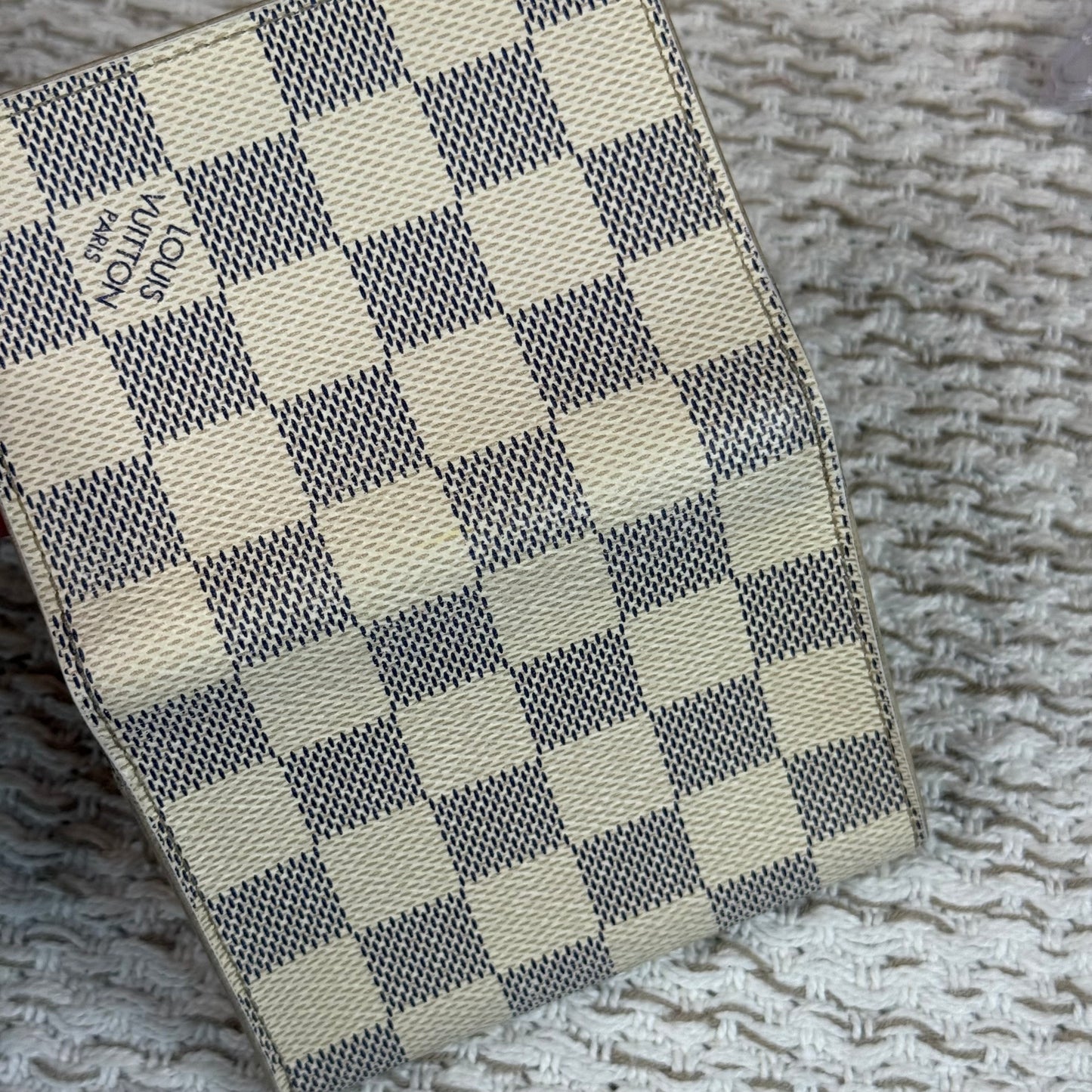LOUIS VUITTON CARD HOLDER, BUSINESS CARD HOLDER IN DAMIER AZUR