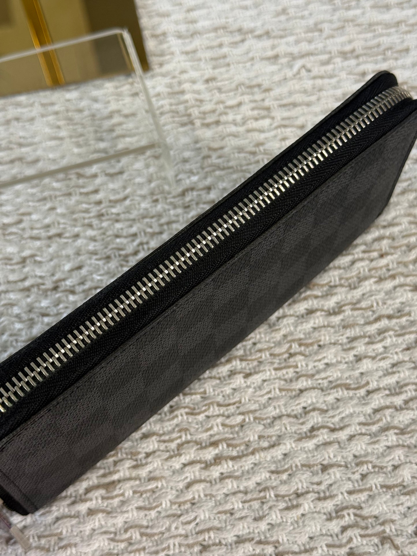 LOUIS VUITTON DAMIER GRAPHITE CANVAS ZIPPY ORGANIZER WALLET