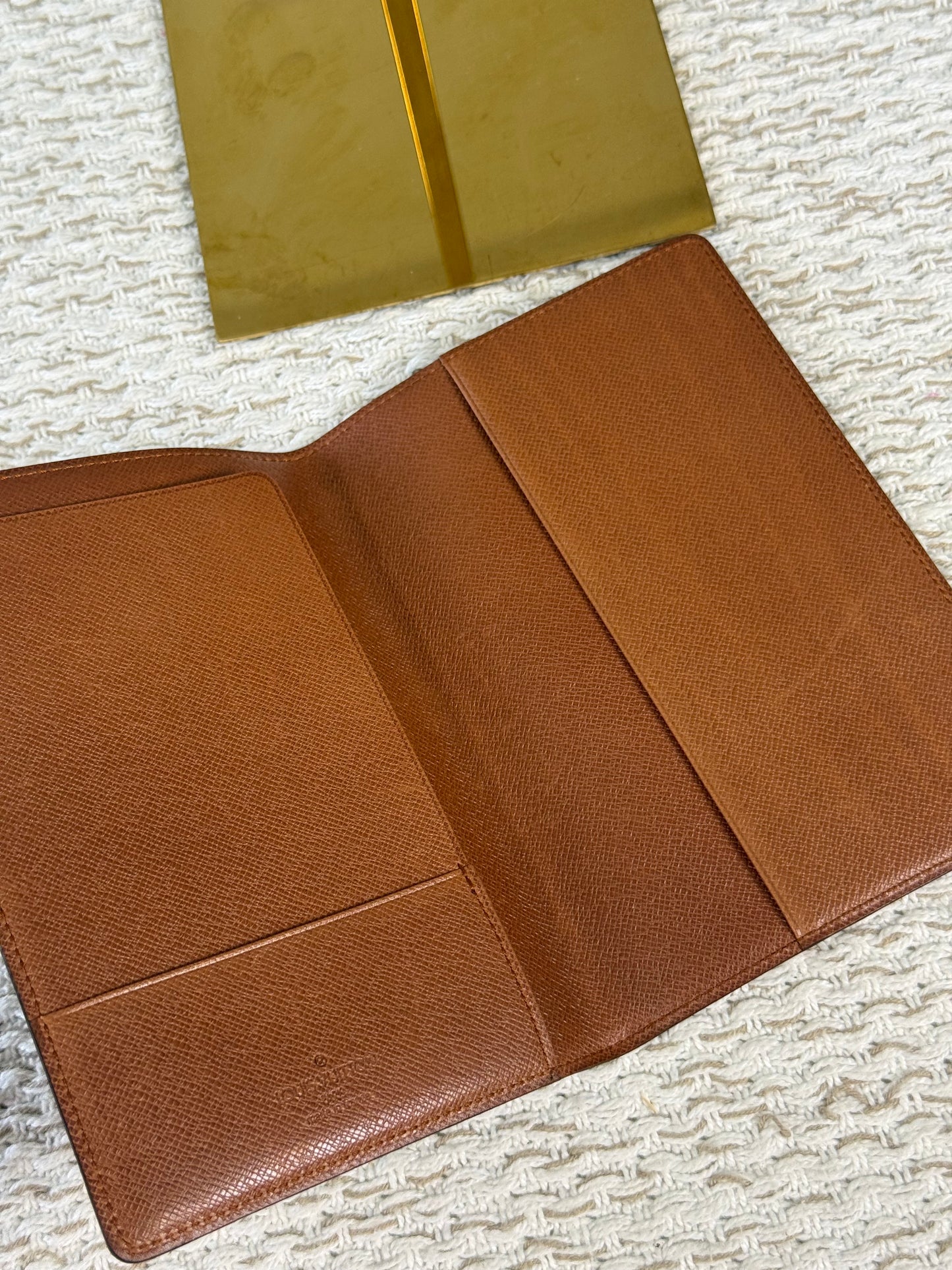 LOUIS VUITTON MONOGRAM DESK AGENDA PM