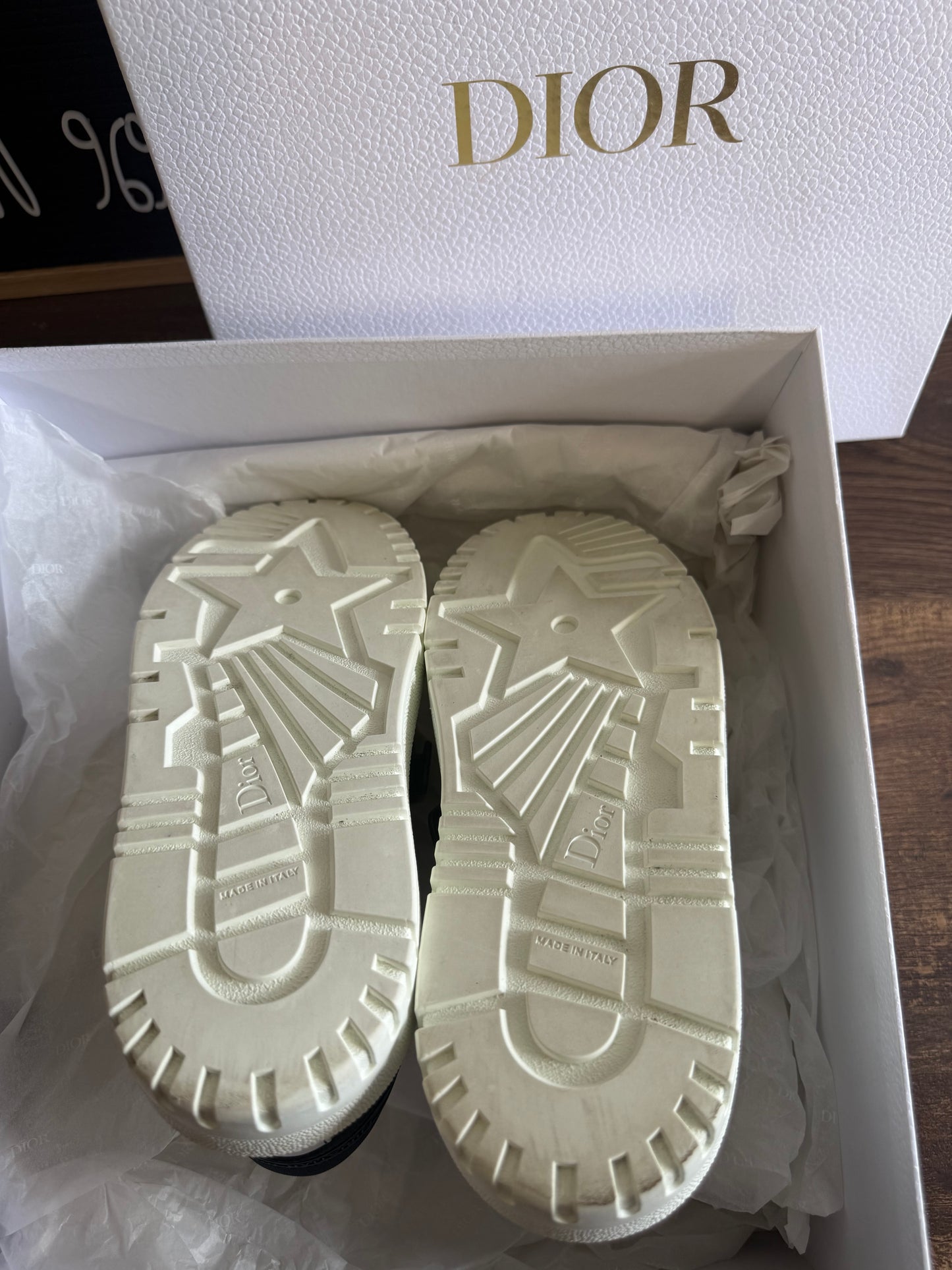 Christian Dior star-patch sneakers Size 36.5