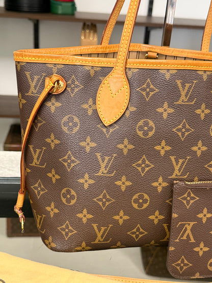 LOUIS VUITTON Monogram Neverfull PM in Monogram