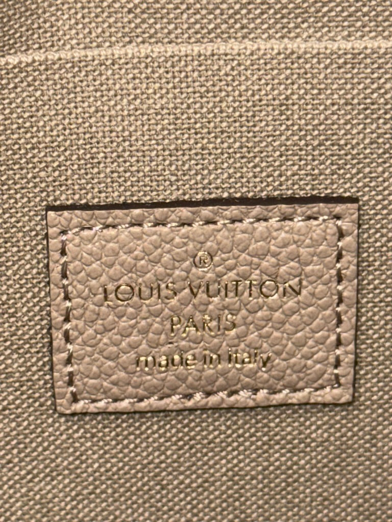 Louis Vuitton Pochette Félicie Monogram Empreinte Tourterelle Empreinte