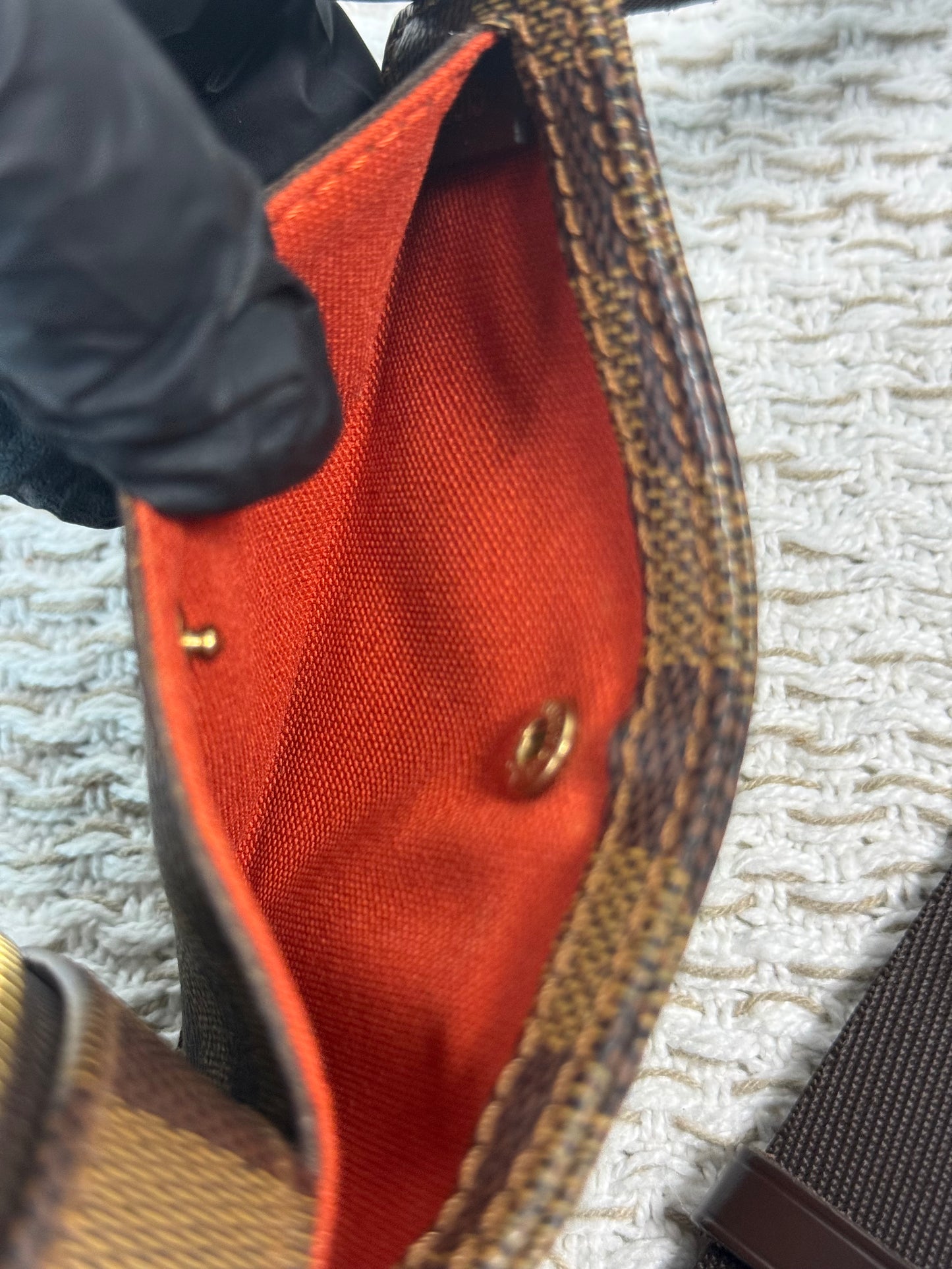 LOUIS VUITTON GERONIMOS BUM BAG CROSSBODY EBENE N51994