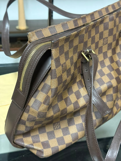 Louis Vuitton Chelsea Large Tote in Damier Ebene Canvas N51119