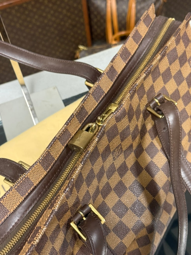 Louis Vuitton Chelsea Large Tote in Damier Ebene Canvas N51119