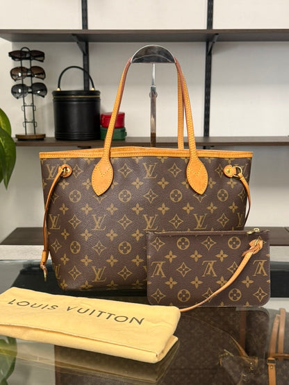LOUIS VUITTON Monogram Neverfull PM in Monogram