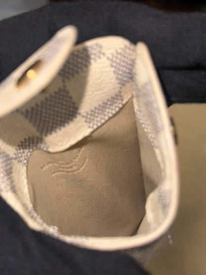 Louis Vuitton Étui Lunettes MM Damier Azur Sunglasses and Eyeglasses Case N60025