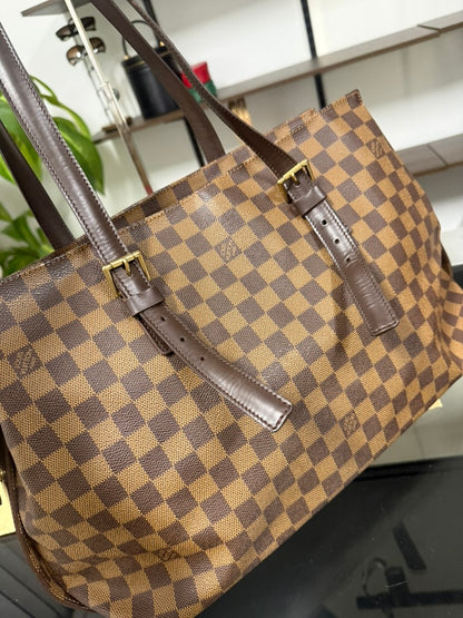 Louis Vuitton Chelsea Large Tote in Damier Ebene Canvas N51119
