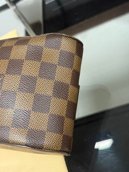 Louis Vuitton Géronimos Damier Ebene Canvas Belt Bag Crossbody N51994