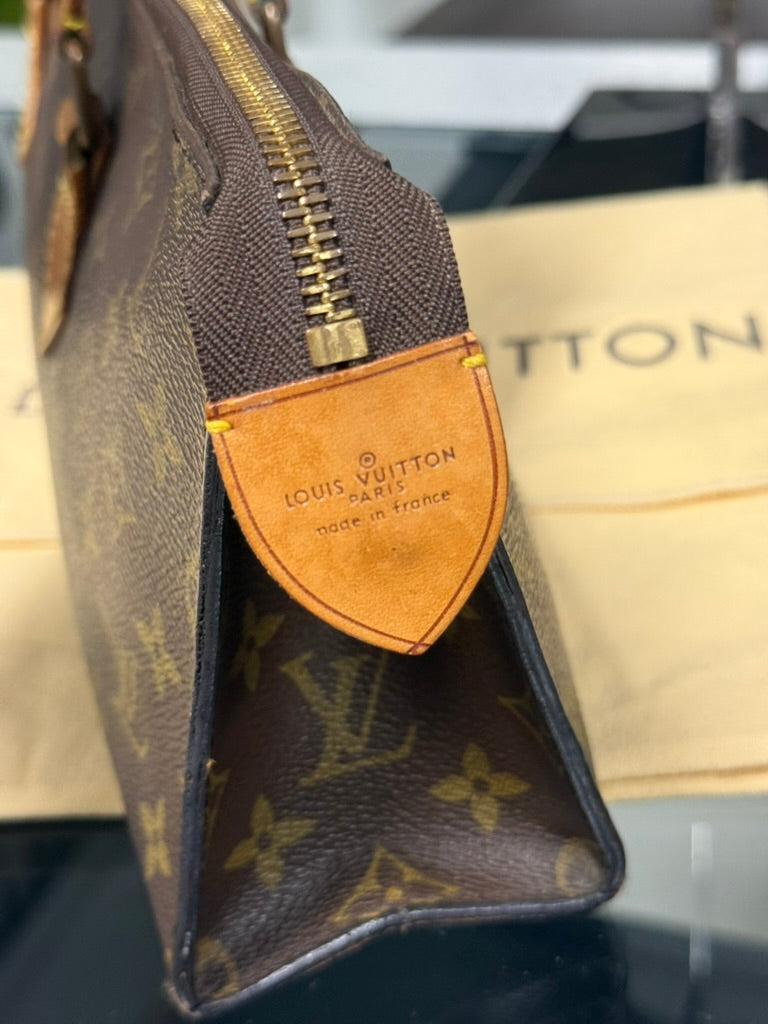 Louis Vuitton Very Rare Vintage Sac Triangle Monogram Handbag M51360