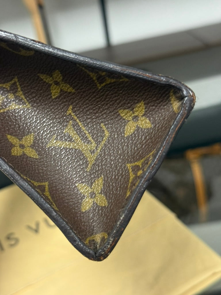 Louis Vuitton Very Rare Vintage Sac Triangle Monogram Handbag M51360