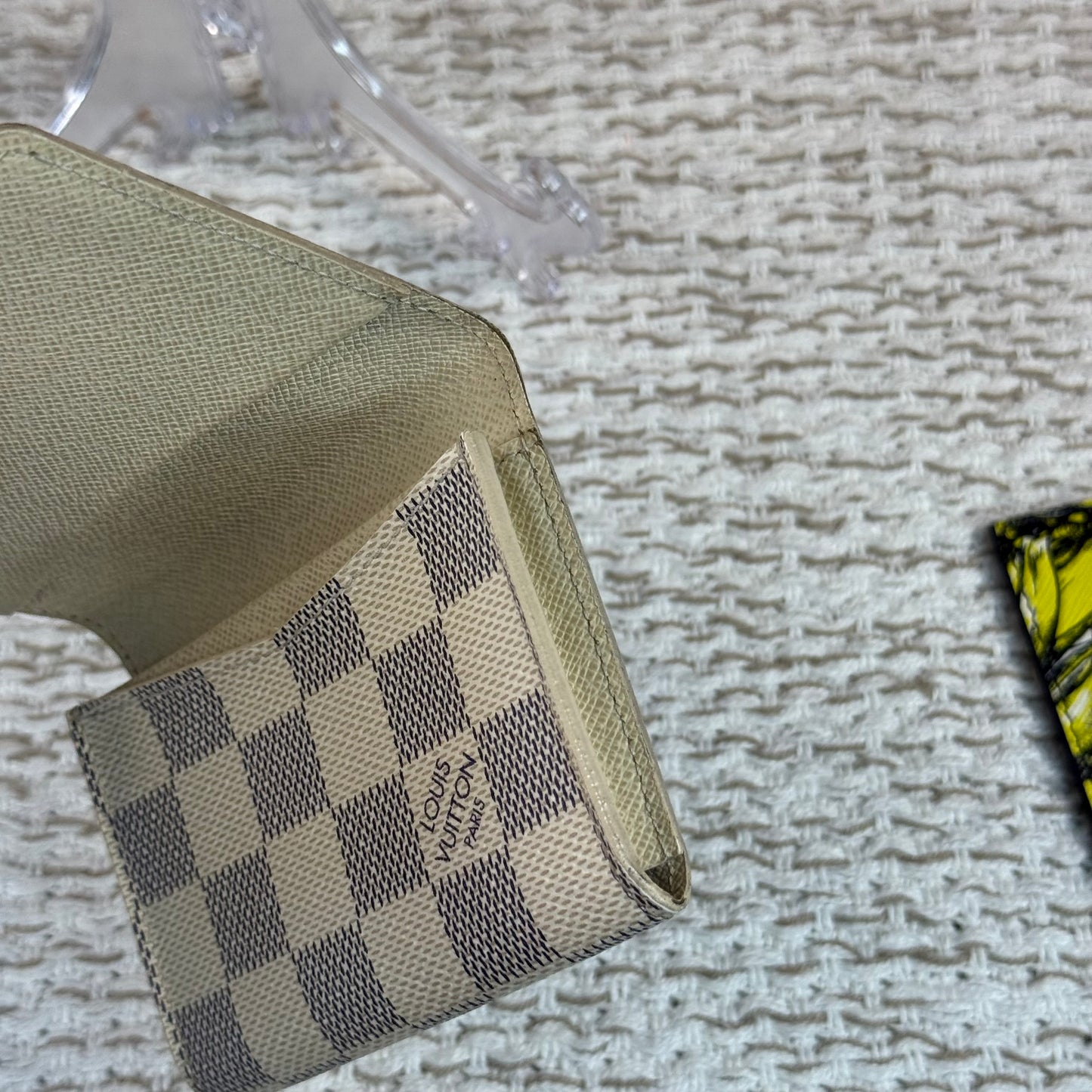 LOUIS VUITTON CARD HOLDER, BUSINESS CARD HOLDER IN DAMIER AZUR