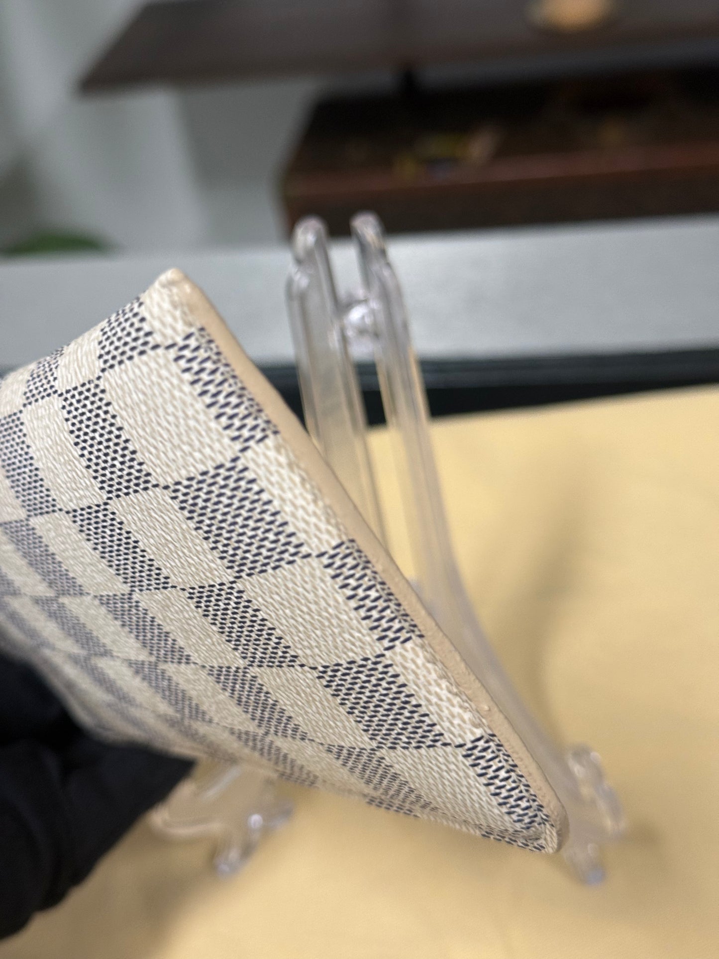 Louis Vuitton Étui Lunettes MM Damier Azur Sunglasses and Eyeglasses Case N60025