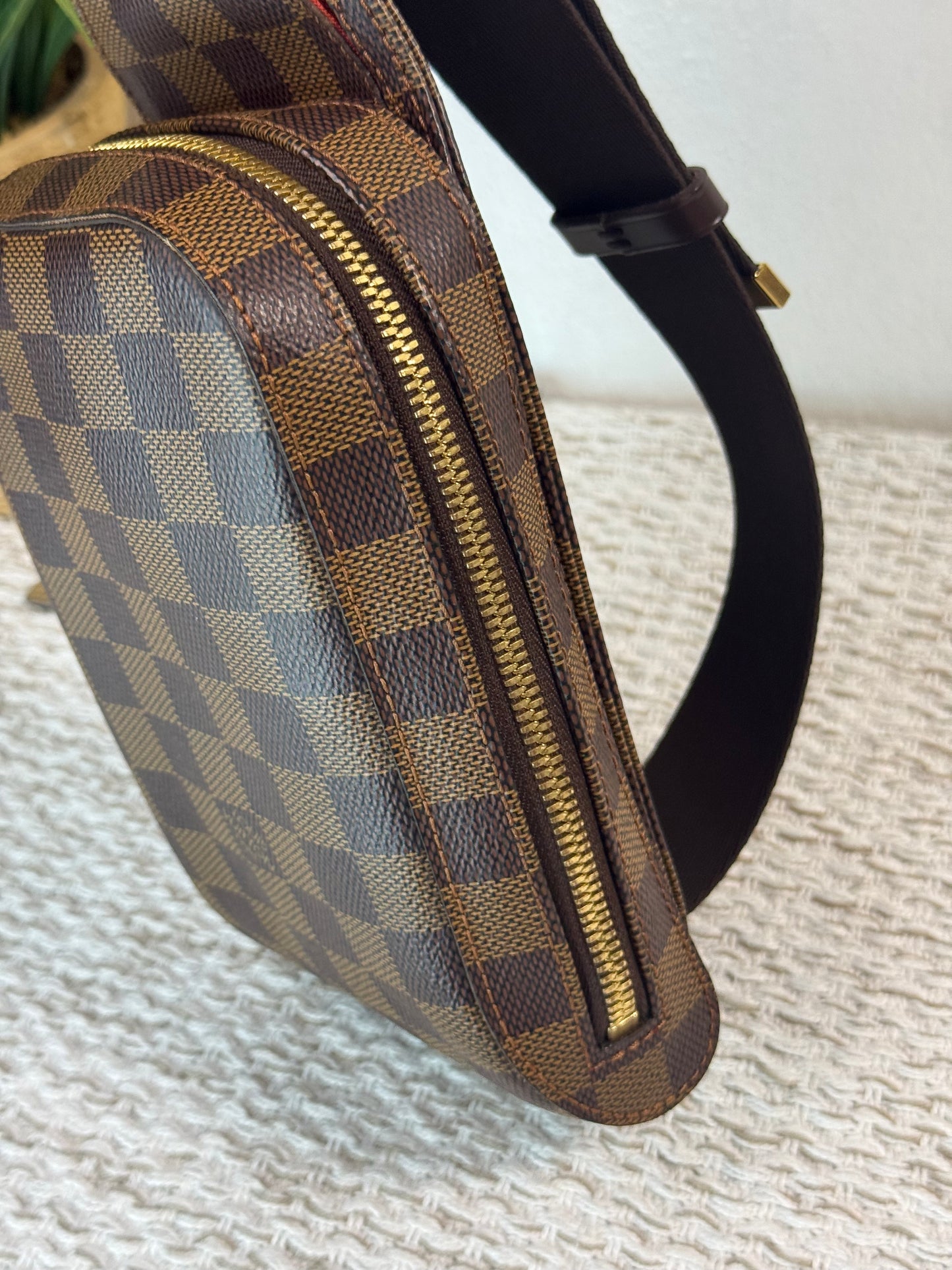 LOUIS VUITTON GERONIMOS BUM BAG CROSSBODY EBENE N51994