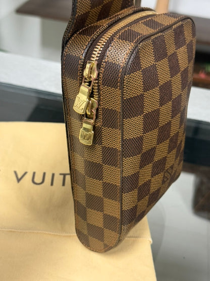 Louis Vuitton Géronimos Damier Ebene Canvas Belt Bag Crossbody N51994