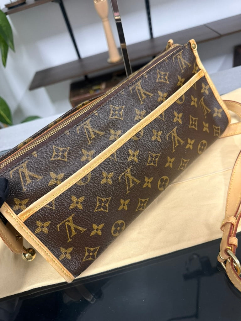 Louis Vuitton Popincourt Long Monogram Canvas Shoulder Bag M40008