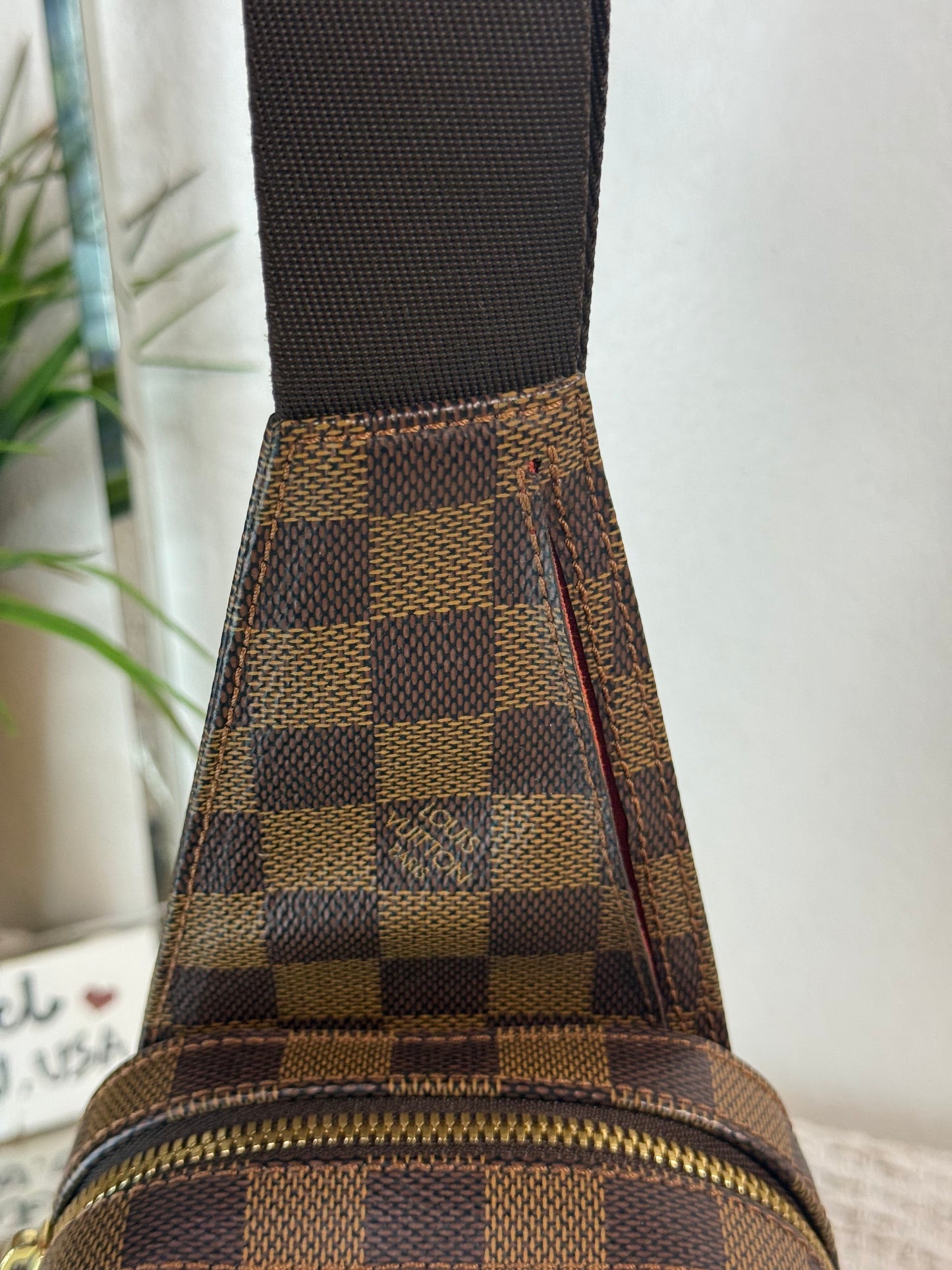 LOUIS VUITTON GERONIMOS BUM BAG CROSSBODY EBENE N51994