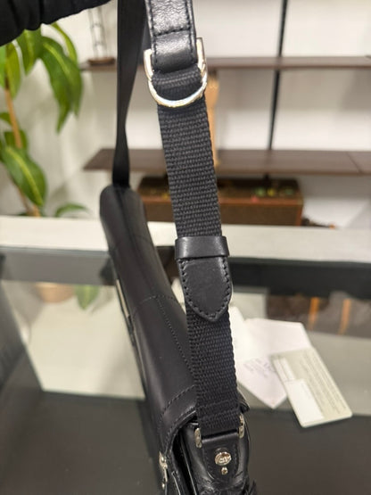 Christian Dior Street Chic Trotter Shoulder Bag in Black