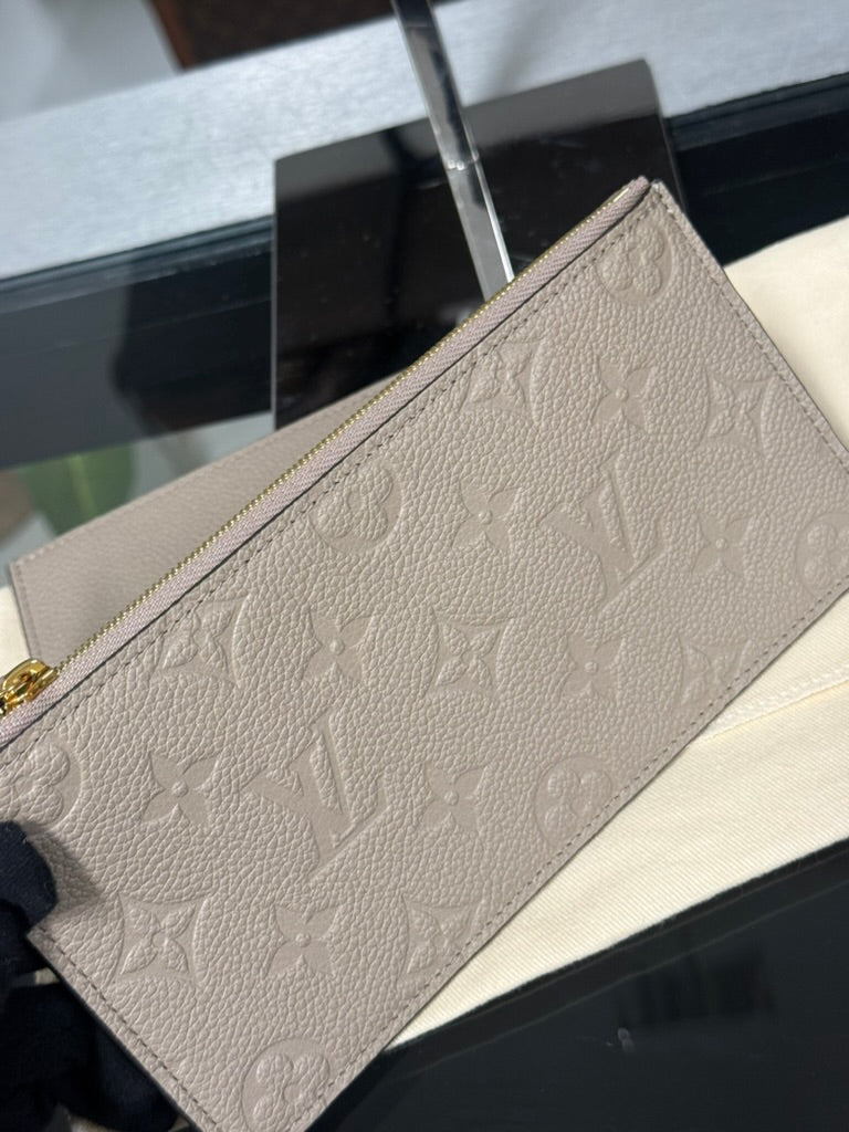 Louis Vuitton Pochette Félicie Monogram Empreinte Tourterelle Empreinte