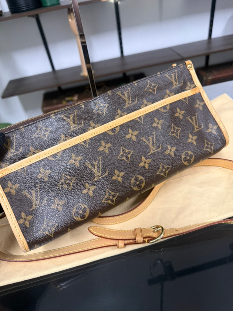 Louis Vuitton Popincourt Long Monogram Canvas Shoulder Bag M40008