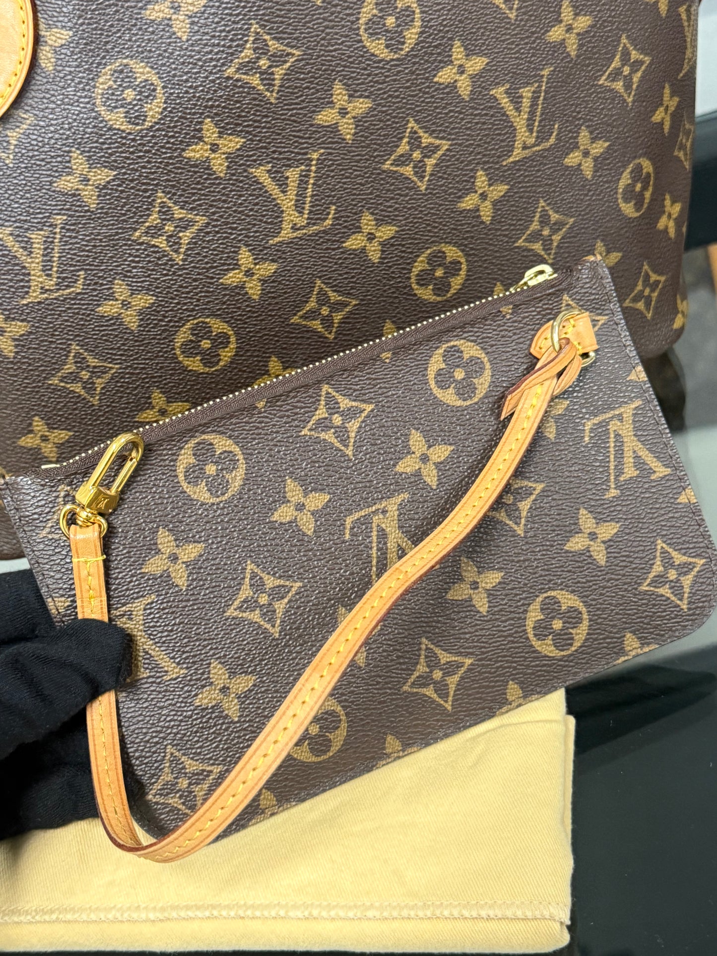 LOUIS VUITTON Monogram Neverfull PM in Monogram