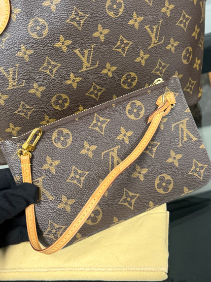 LOUIS VUITTON Monogram Neverfull PM in Monogram