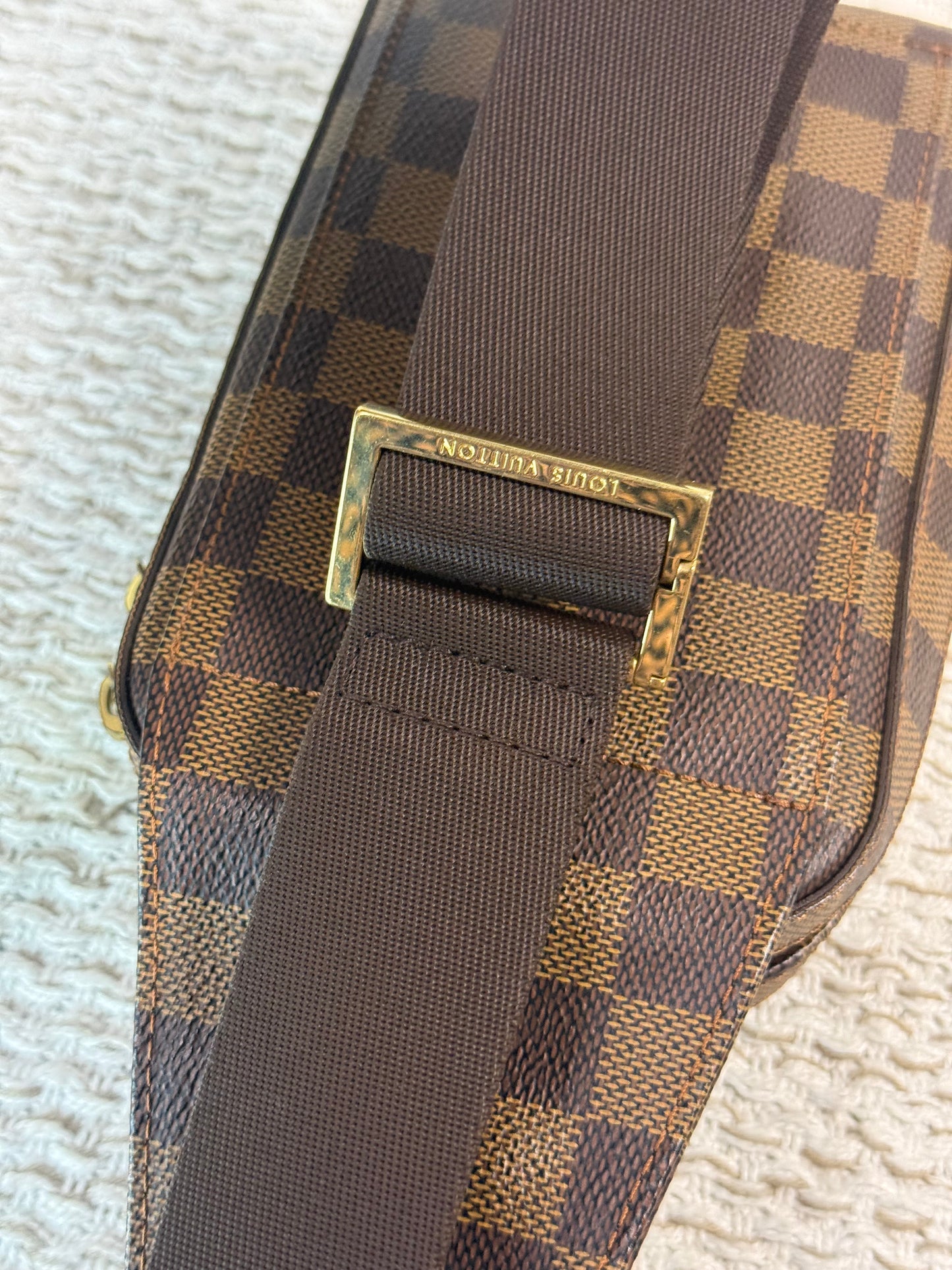 LOUIS VUITTON GERONIMOS BUM BAG CROSSBODY EBENE N51994