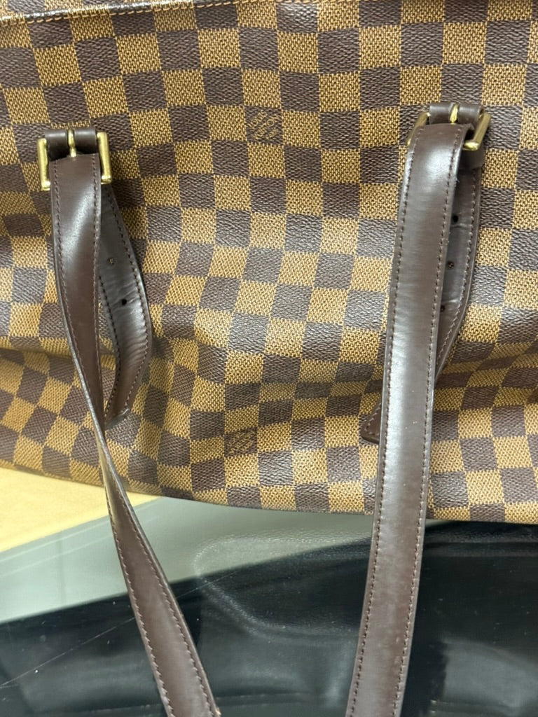 Louis Vuitton Chelsea Large Tote in Damier Ebene Canvas N51119