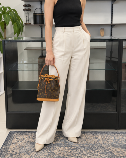 Rare Louis Vuitton Mini Noé Monogram Canvas Bucket Bag M42227