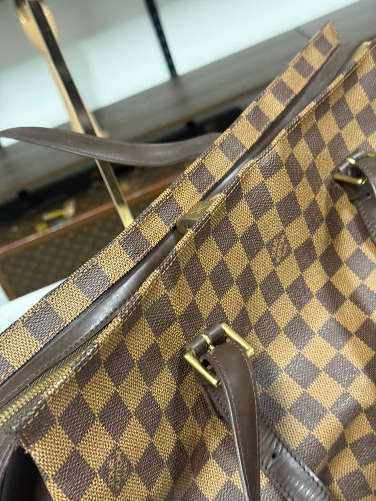 Louis Vuitton Chelsea Large Tote in Damier Ebene Canvas N51119
