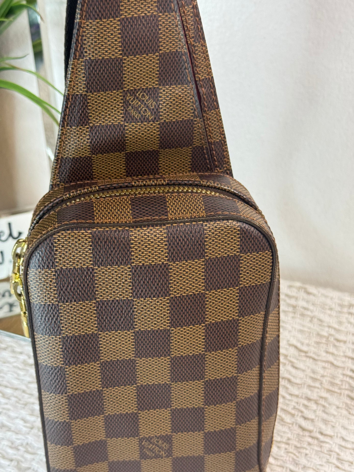 LOUIS VUITTON GERONIMOS BUM BAG CROSSBODY EBENE N51994