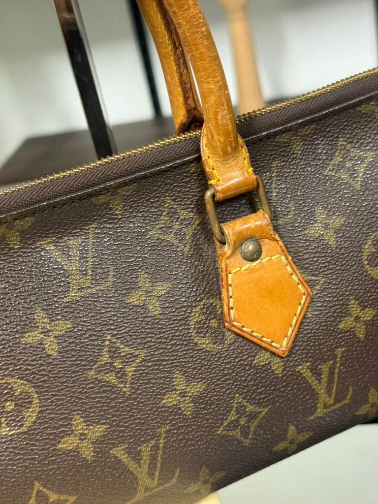 Louis Vuitton Very Rare Vintage Sac Triangle Monogram Handbag M51360