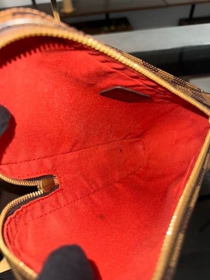Louis Vuitton Géronimos Damier Ebene Canvas Belt Bag Crossbody N51994