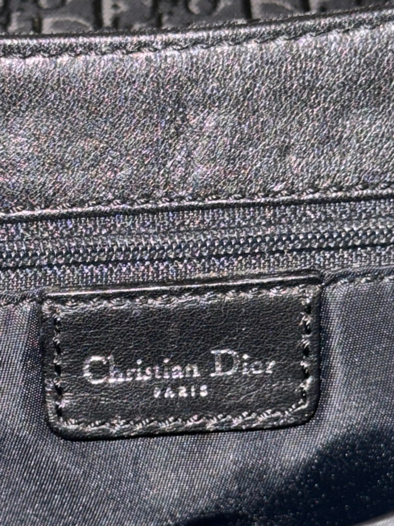 Christian Dior Street Chic Trotter Shoulder Bag in Black
