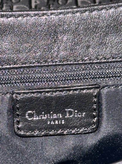 Christian Dior Street Chic Trotter Shoulder Bag in Black