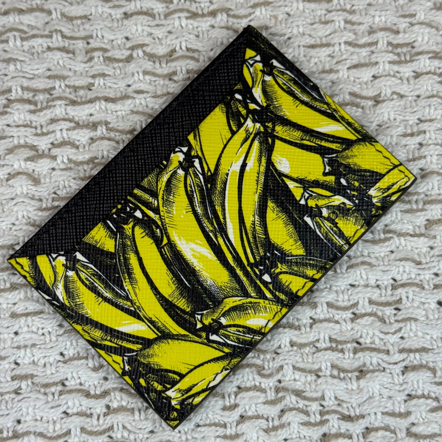 PRADA BANANA CARD HOLDER