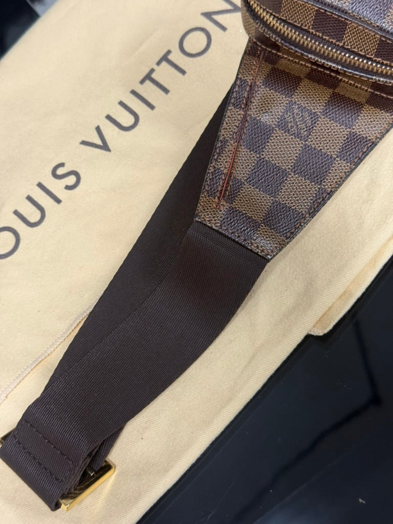 Louis Vuitton Géronimos Damier Ebene Canvas Belt Bag Crossbody N51994