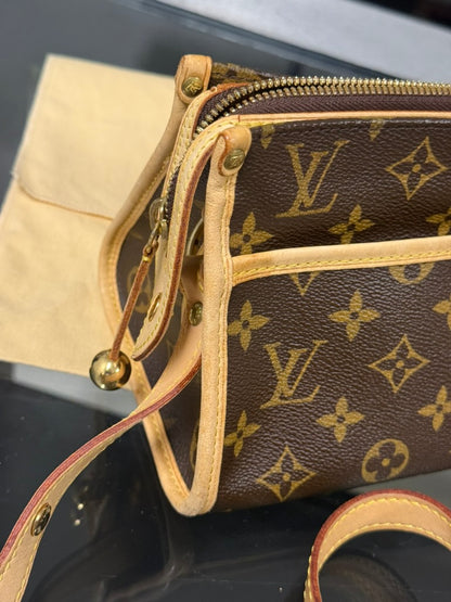 Louis Vuitton Popincourt Long Monogram Canvas Shoulder Bag M40008