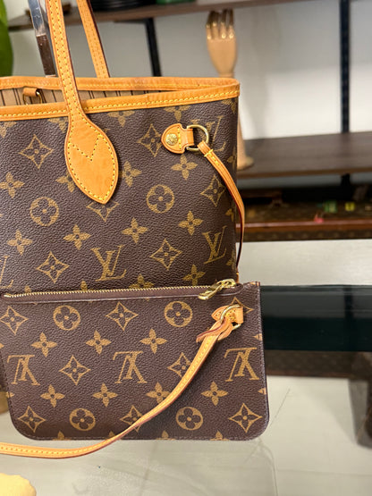 LOUIS VUITTON Monogram Neverfull PM in Monogram