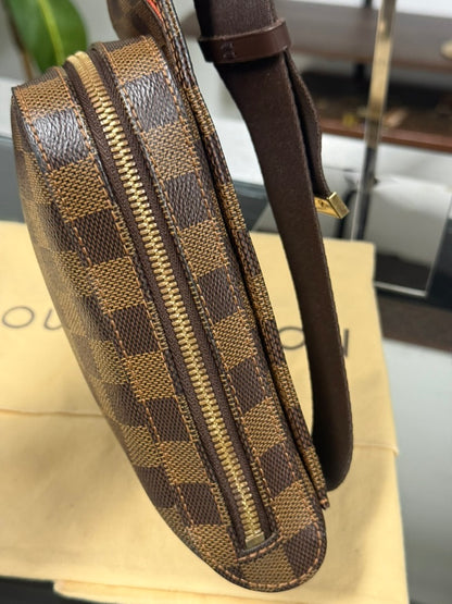 Louis Vuitton Géronimos Damier Ebene Canvas Belt Bag Crossbody N51994