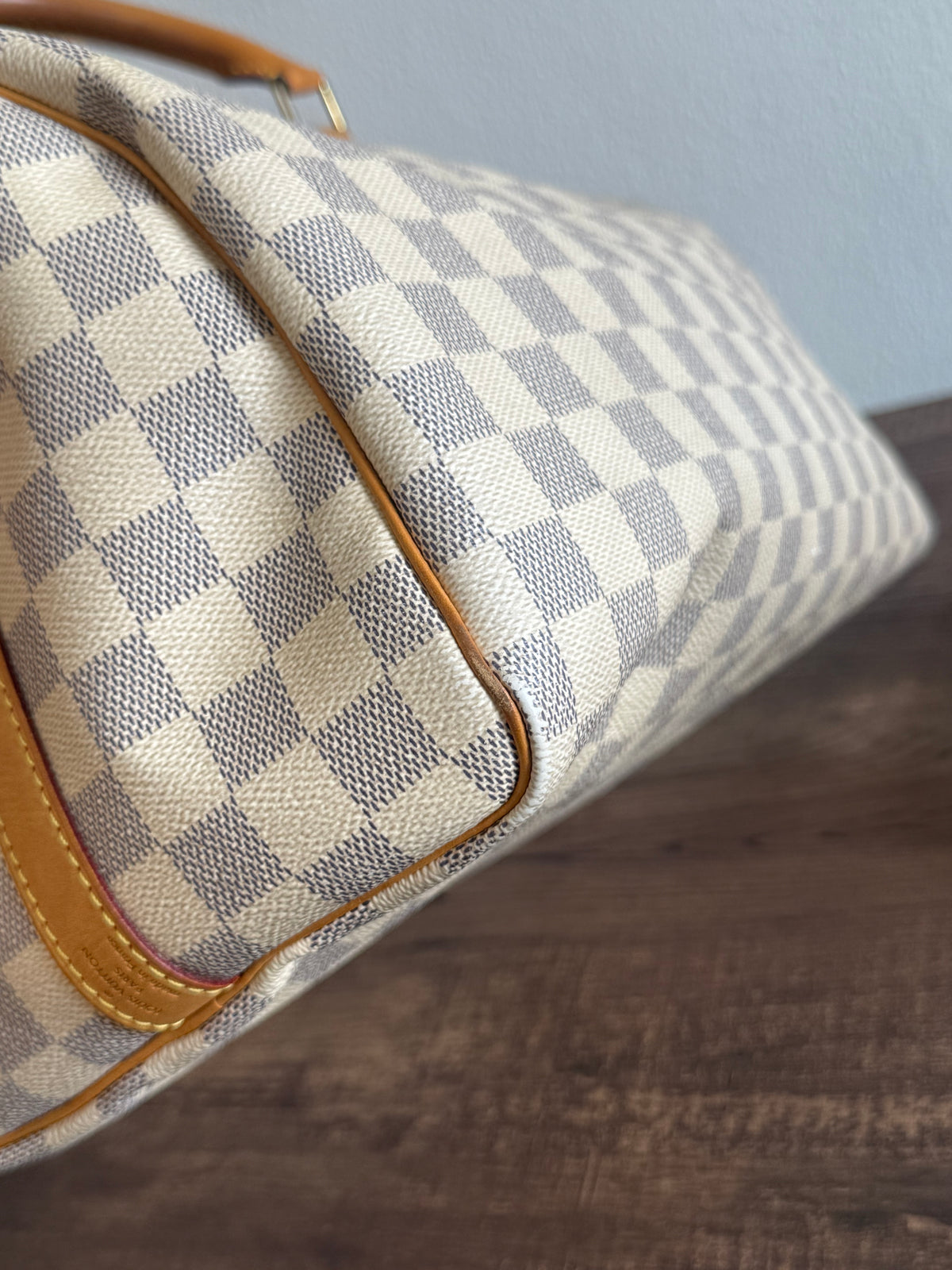 Louis Vuitton Speedy Bandoulière 30 in Damier Azur N41373