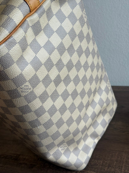 Louis Vuitton Speedy Bandoulière 30 in Damier Azur N41373