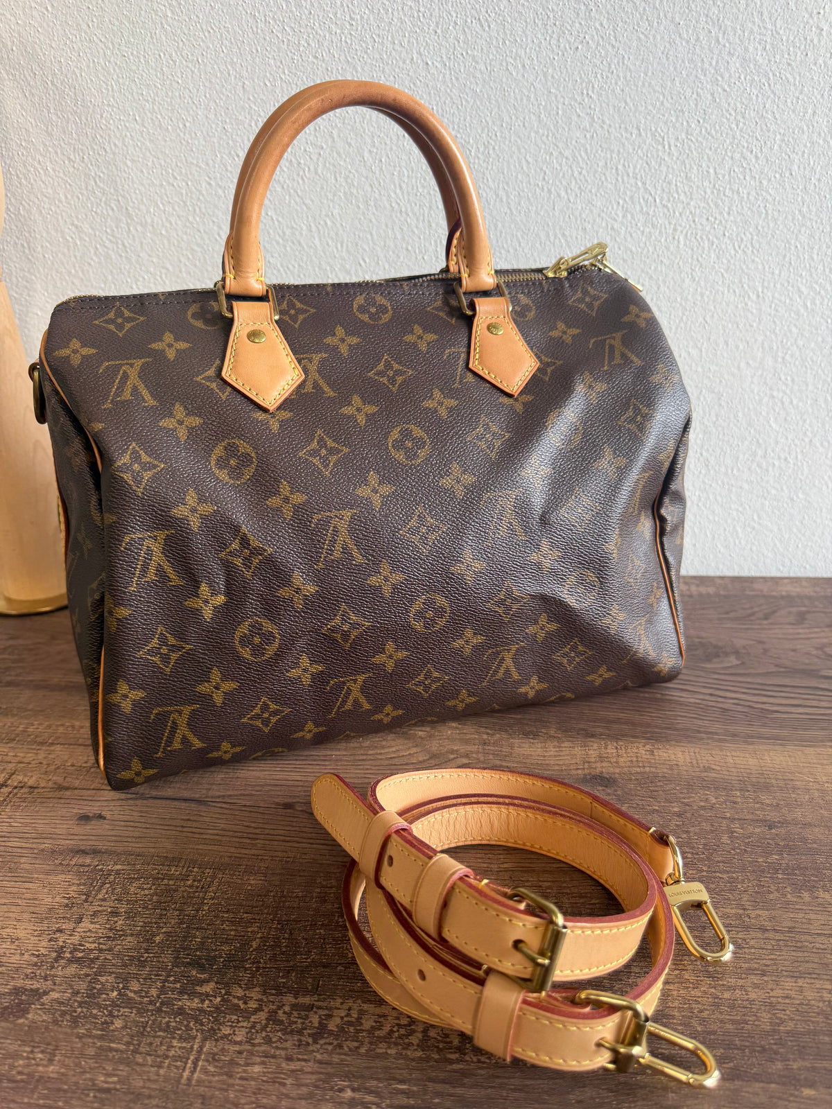LOUIS VUITTON SPEEDY 30 BANDOULIERE IN MONOGRAM