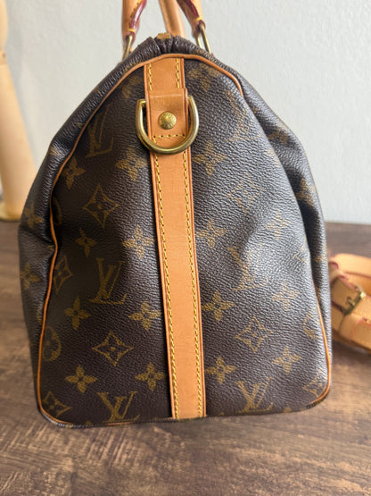 LOUIS VUITTON SPEEDY 30 BANDOULIERE IN MONOGRAM