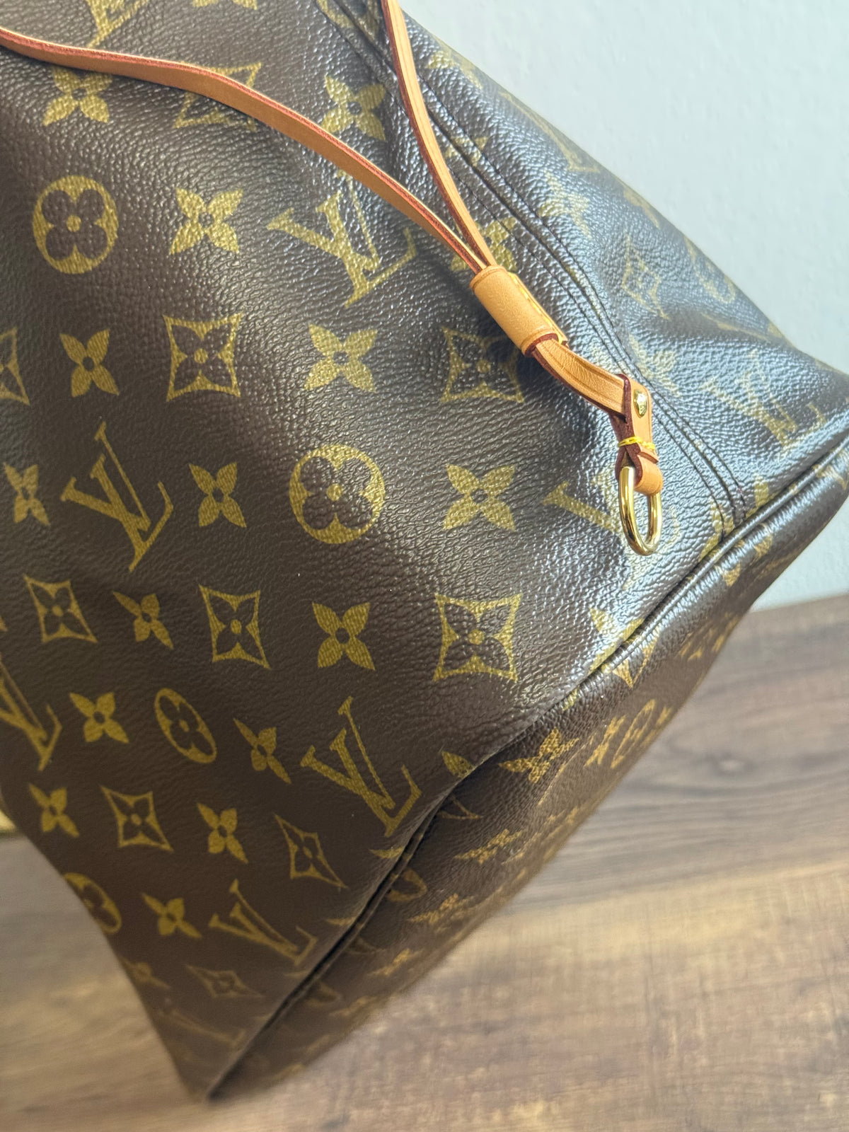 LOUIS VUITTON LIMITED EDITION NEVERFULL MM GRENADE V IN MONOGRAM PINK