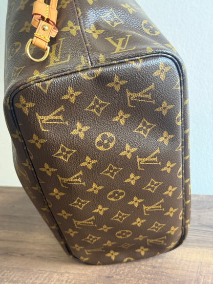 LOUIS VUITTON LIMITED EDITION NEVERFULL MM GRENADE V IN MONOGRAM PINK