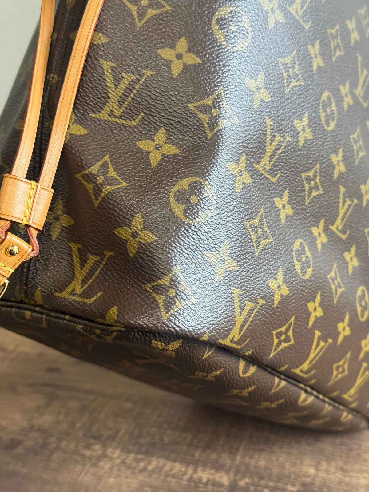 LOUIS VUITTON LIMITED EDITION NEVERFULL MM GRENADE V IN MONOGRAM PINK