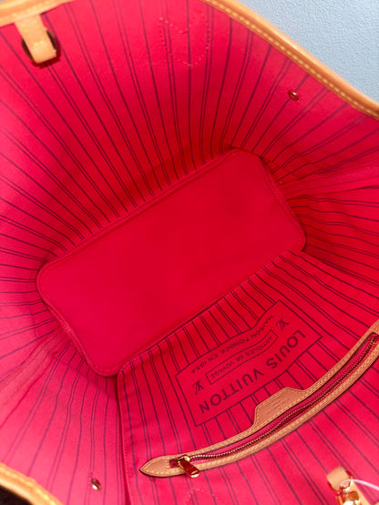 LOUIS VUITTON LIMITED EDITION NEVERFULL MM GRENADE V IN MONOGRAM PINK