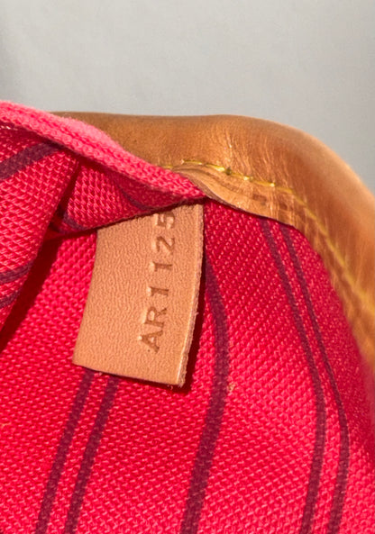 LOUIS VUITTON LIMITED EDITION NEVERFULL MM GRENADE V IN MONOGRAM PINK