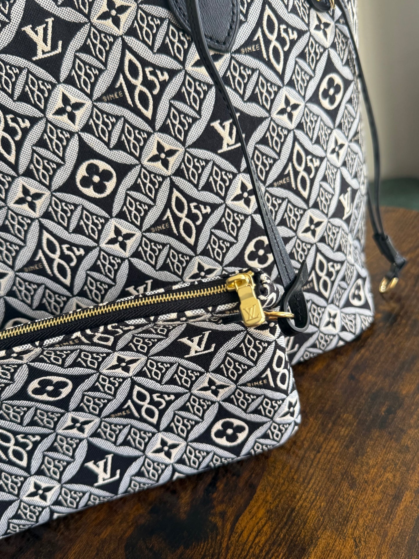 Louis Vuitton  Since 1854 Neverfull MM Jacquard Fabric Limited Edition Shoulder Bag